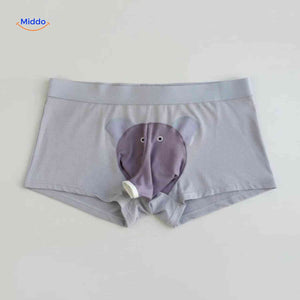 Elephanto Boxershort zachte boxershort olifant design comfort www.middo.nl