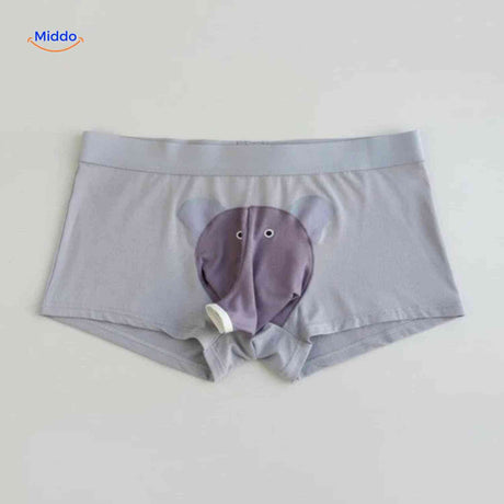 Elephanto Boxershort zachte boxershort olifant design comfort www.middo.nl