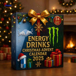 Energibox Adventkalender energy drinks adventskalender 24 cans cadeau www.middo.nl