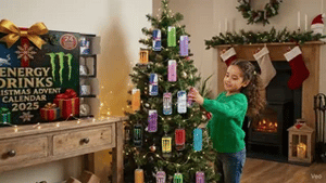 Energibox Adventkalender energy drinks adventskalender kind opent energycans www.middo.nl