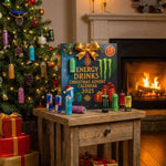 Energibox Adventkalender energy drinks adventskalender op tafel www.middo.nl
