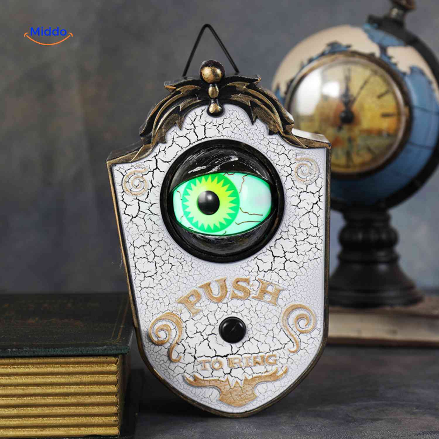 Eyeglow™ Deurbel | Luminieus, Geluidseffecten & Halloween Decor