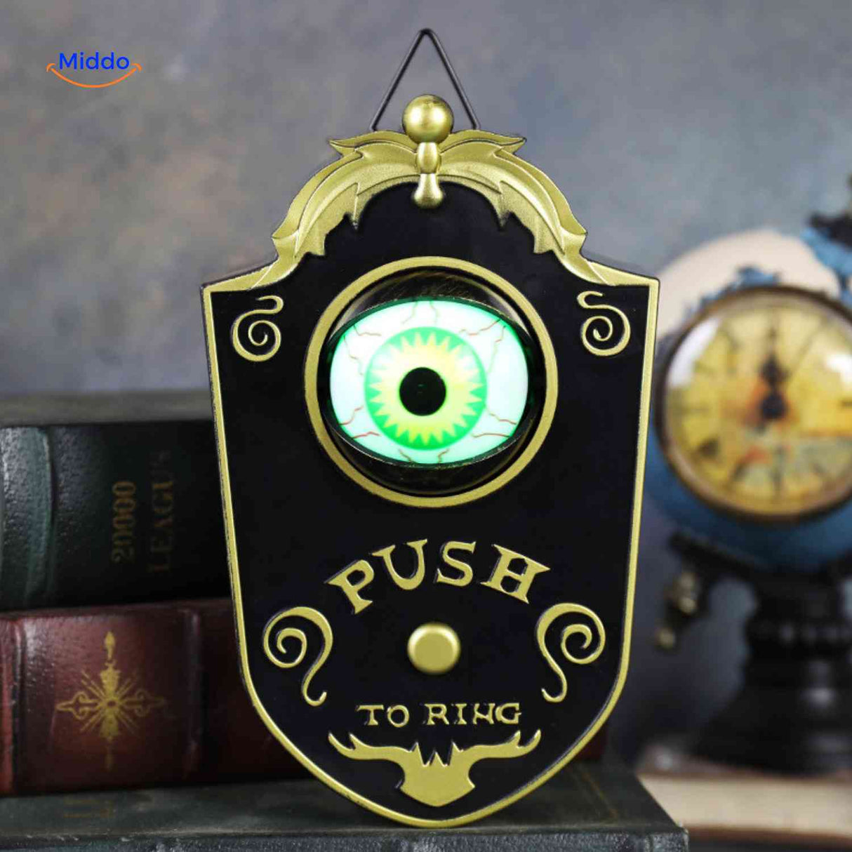 Eyeglow™ Deurbel | Luminieus, Geluidseffecten & Halloween Decor