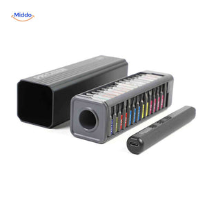 FixPro Schroevendraaier Set compacte opbergcase met bitset www.middo.nl