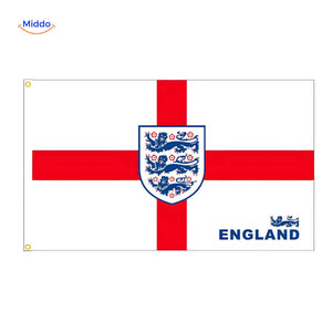 Flagora Vlaggen engeland vlag voetbalbond logo www.middo.nl