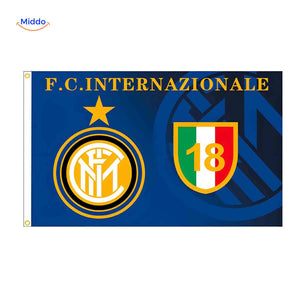 Flagora Vlaggen inter milaan vlag clublogo italie www.middo.nl