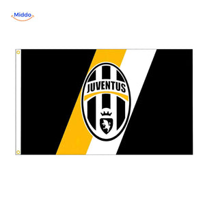 Flagora Vlaggen juventus club logo vlag modern design www.middo.nl