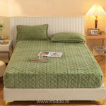 Fleece Hoeslaken + Gratis Kussenslopen | Super Comfortabel en Zacht!