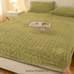 Fleece Hoeslaken + Gratis Kussenslopen | Super Comfortabel en Zacht!