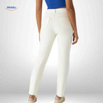 Flexiva Jeans dames skinny fit wit achterkant www.middo.nl