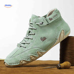 Flexura Schoenen groen leren heren sneakers comfortabel www.middo.nl