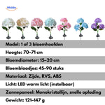 Florora Lantaarn hortensia bloemen in alle kleuren www.middo.nl