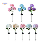 Florora Lantaarn hortensia tuinlampen set met led www.middo.nl