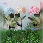 Florora Lantaarn mix hortensia solar tuinverlichting www.middo.nl