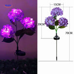 Florora-Lantaarn-paars-hortensia-drie-bloemen-solar-ledlamp-www.middo.nl