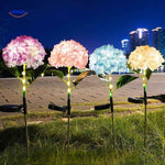 Florora Lantaarn roze hortensia solar tuinverlichting www.middo.nl