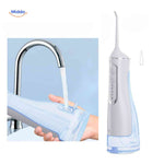 Flosso waterflosser compact formaat voor reizen www.middo.nl