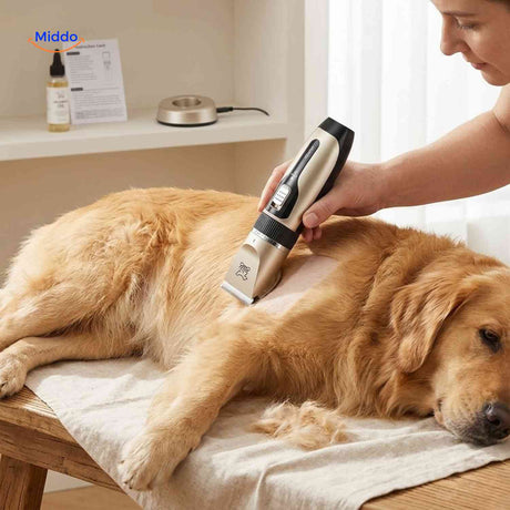 FurEase Trimmer hond trimmen thuis stille tondeuse www.middo.nl