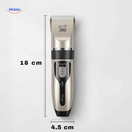 FurEase Trimmer huisdieren tondeuse compact formaat 18cm 4 5cm www.middo.nl