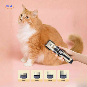 FurEase Trimmer kat trimmen opzetkammen verschillende lengtes www.middo.nl