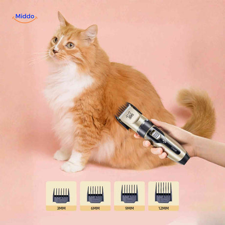 FurEase Trimmer kat trimmen opzetkammen verschillende lengtes www.middo.nl