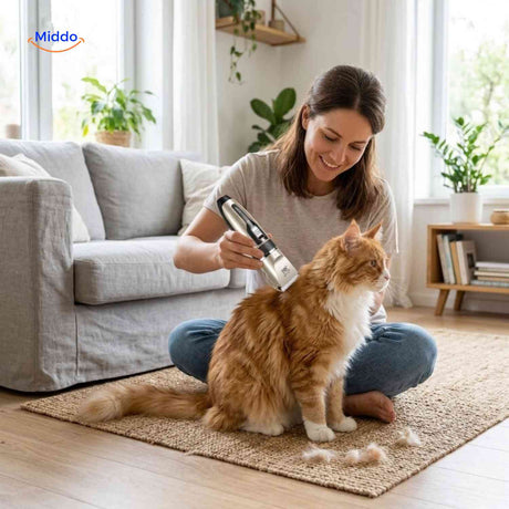 FurEase Trimmer kat verzorging huiselijke omgeving tondeuse www.middo.nl
