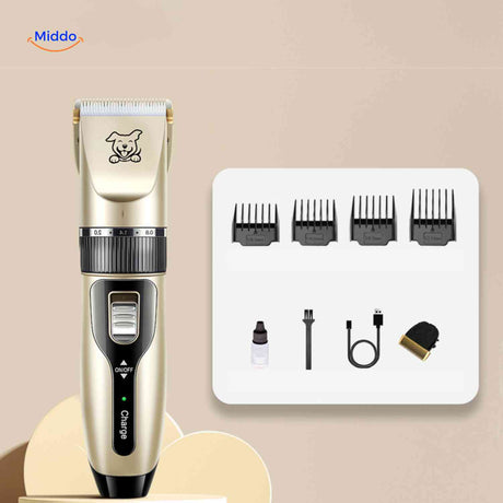 FurEase Trimmer professionele huisdier tondeuse set www.middo.nl