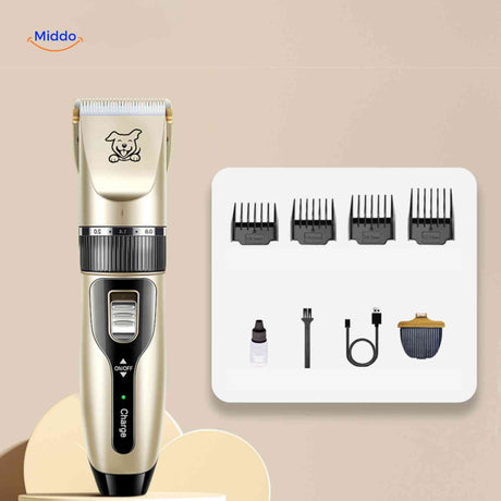 FurEase Trimmer tondeuse met accessoires verzorgingsset www.middo.nl