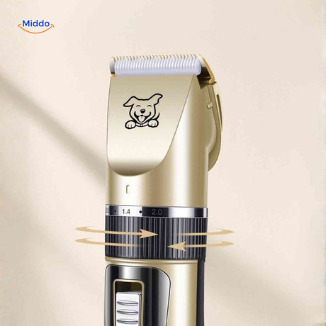 FurEase Trimmer verstelbare meslengte precisie instelling www.middo.nl