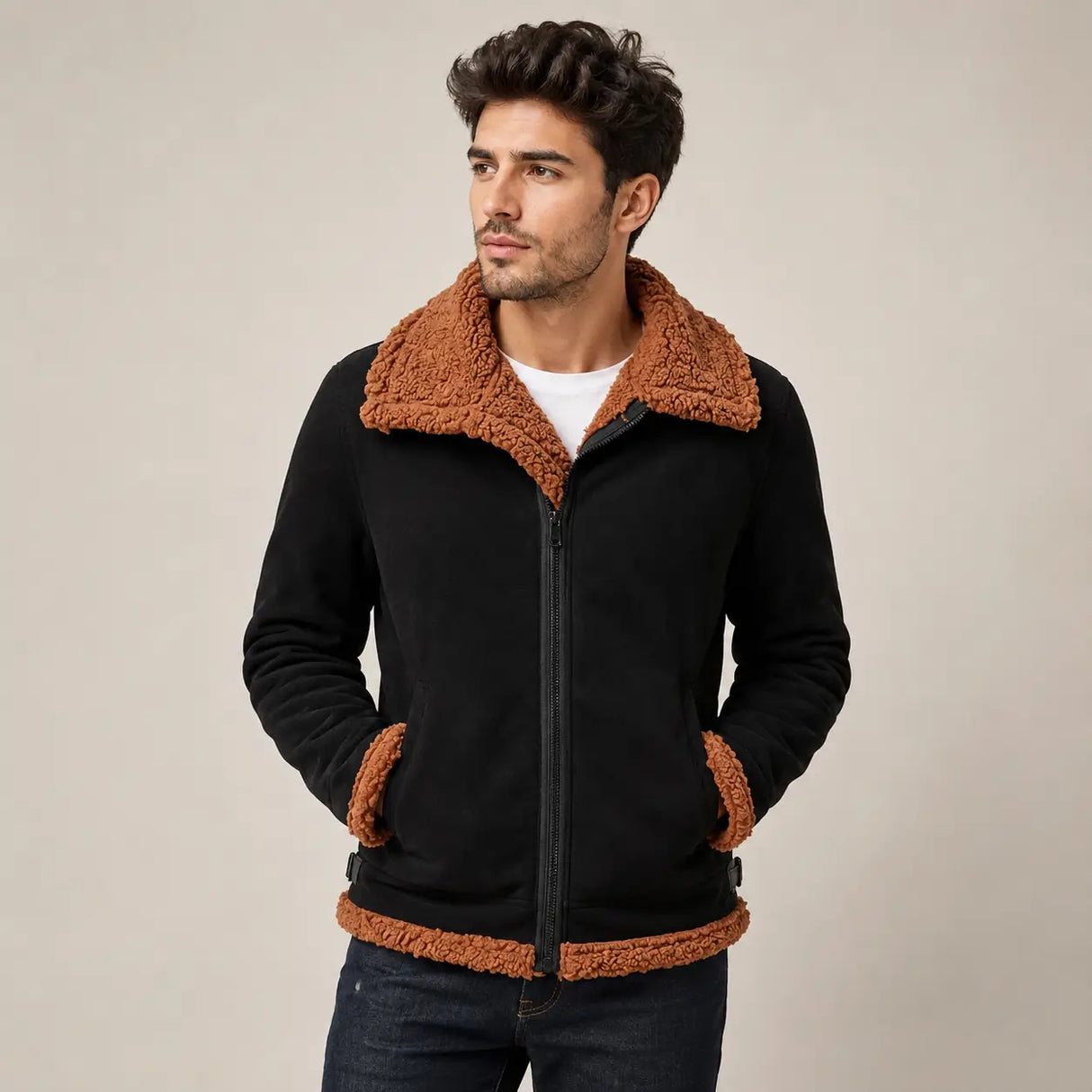 Furvexo™ Jas | Gevoerd, Ritssluiting En Casual Wintergebruik