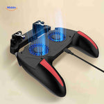 GameFlex Controller gaming controller met usb opladen en dubbele ventilator www.middo.nl