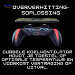 GameFlex Controller oververhitting oplossing met dubbele ventilator www.middo.nl