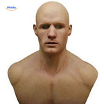 Gerontix Masker latex bald man realistisch www.middo.nl