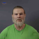 Gerontix Masker latex man met grijze baard www.middo.nl