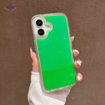 GlowSand Telefoonhoesje met fris groen design en heldere look www.middo.nl