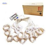 GlowStrand LED gordijn met afstandsbediening en lichtstrengen www.middo.nl