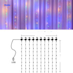 GlowStrand LED gordijn met sterren lichteffecten voor thuis www.middo.nl