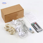 GlowStrand LED gordijn met warm licht voor thuis decoratie www.middo.nl