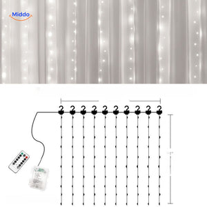 GlowStrand LED lichteffecten met sfeervolle gordijn opstelling www.middo.nl
