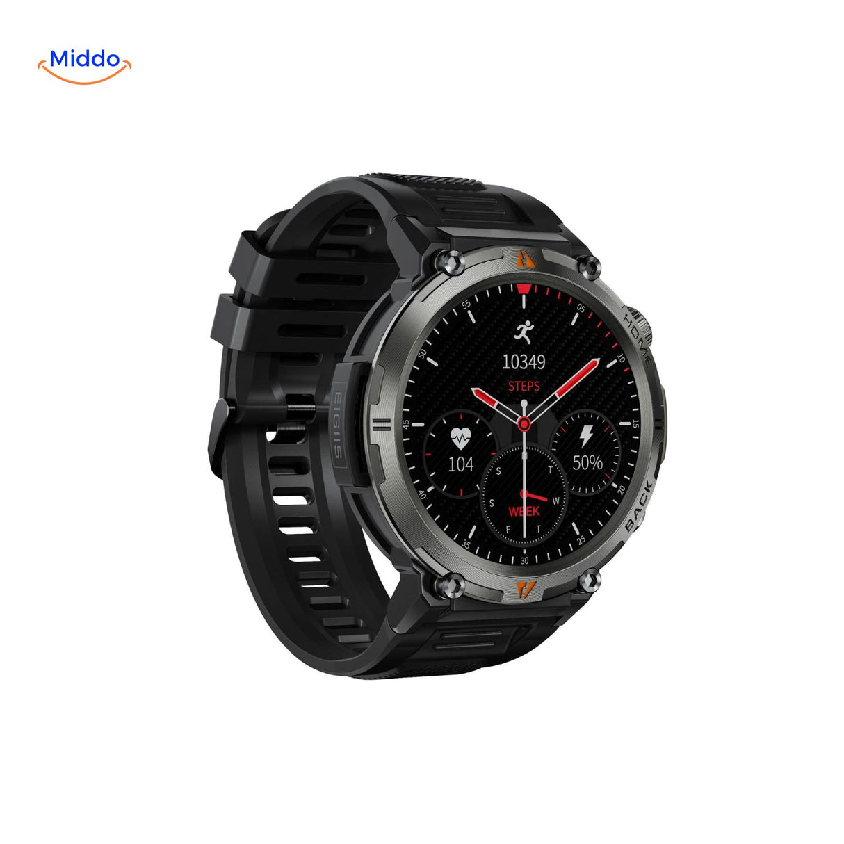 GlowTrack Horloge Detail Watch