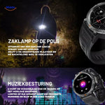 GlowTrack Horloge Zaklamp Watch
