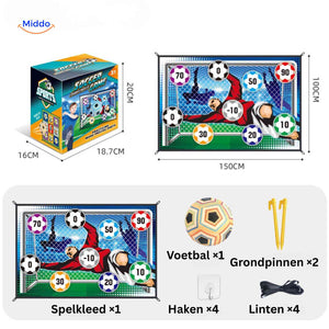 GoalPlay Spel schietdoel met punten en voetbal www.middo.nl
