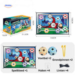 GoalPlay Spel voetbal schietdoek met afmetingen www.middo.nl