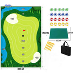 Golfease mat golfspel doelmat met accessoireset www.middo.nl