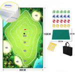 Golfease mat golfspel target mat 100 punten www.middo.nl