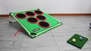 Golforia Speelmat golf doelbord indoor oefenswing www.middo.nl