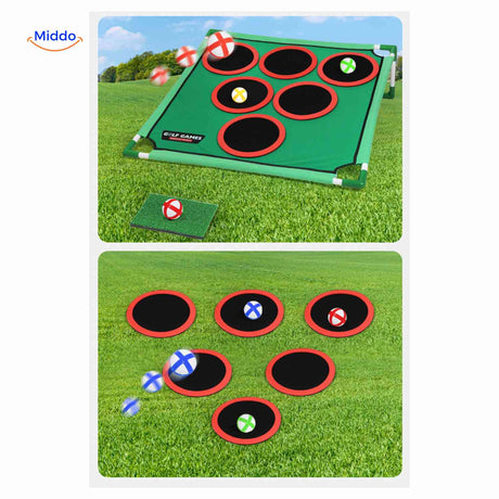 Golforia Speelmat velcro doelschieten golf www.middo.nl