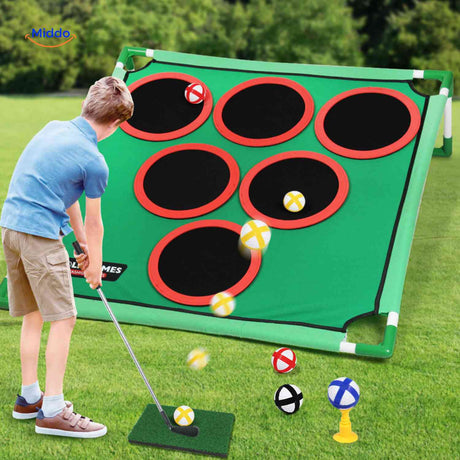 Golforia Speelmat verticale golf target buitenspel www.middo.nl