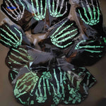 Grimora Set lichtgevende skelet handschoenen www.middo.nl