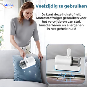 Veelzijdig gebruik van matrasstofzuiger in huis